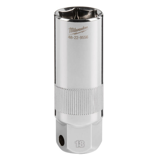 MILWAUKEE 3/8" Drive 18mm Spark Plug Socket 48229556