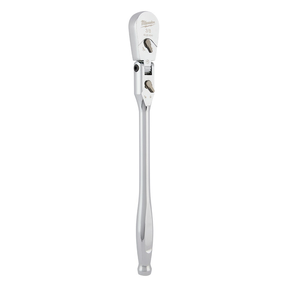 MILWAUKEE 3 8 Flex Head Extended Ratchet 48229041