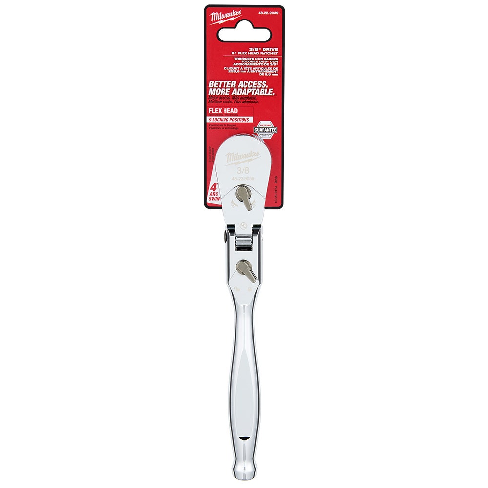 MILWAUKEE 3 8 Flex Head Ratchet 48229039