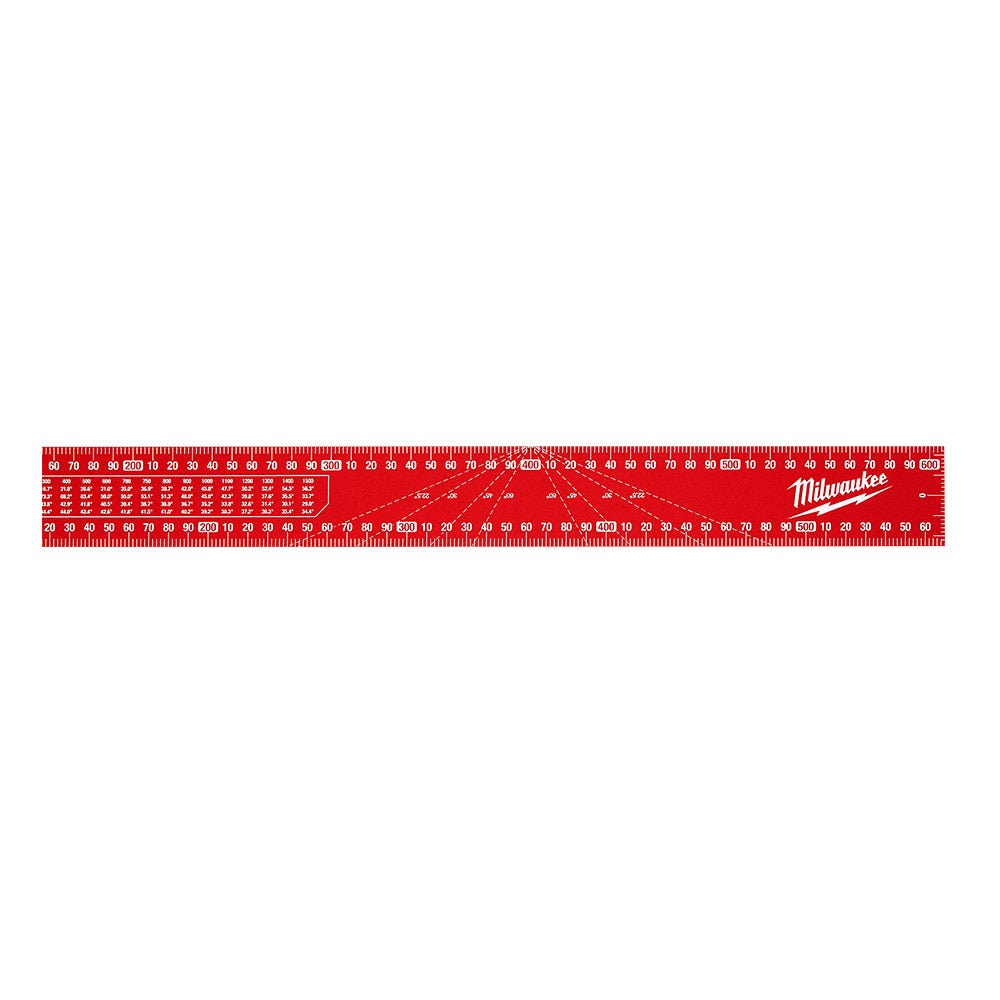 MILWAUKEE 400mm x 600mm Aluminium Framing Square MLSQ124