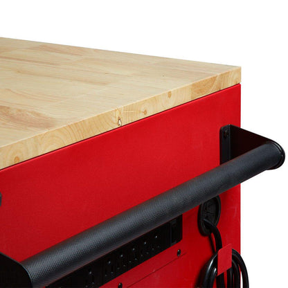 MILWAUKEE 40inch Mobile Work Bench Wood Top 48228537