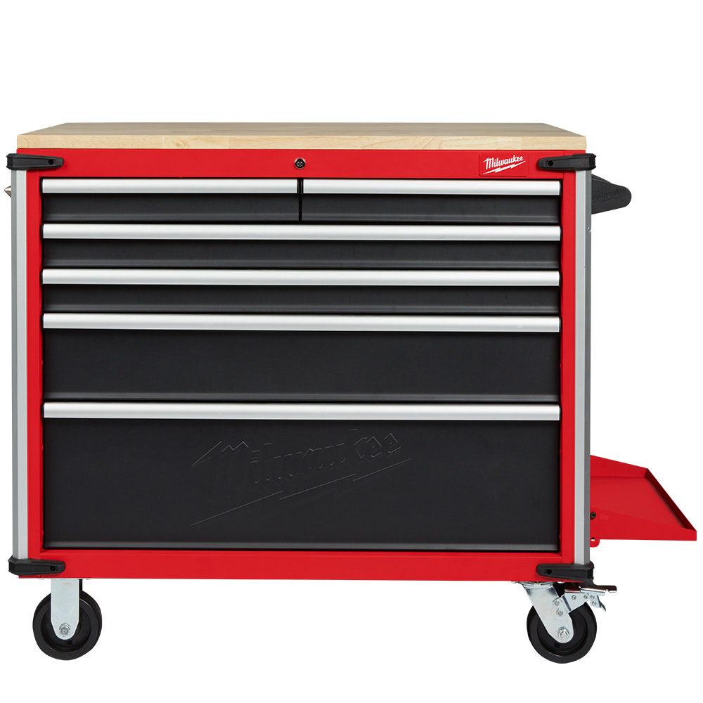 MILWAUKEE 40inch Mobile Work Bench Wood Top 48228537