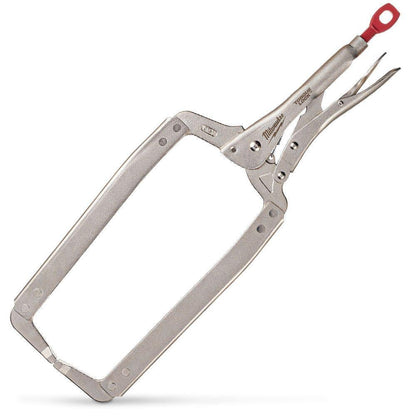 MILWAUKEE 457mm (18inch) Torque Lock C-Clamp Locking Pliers Regular Jaw 48223530