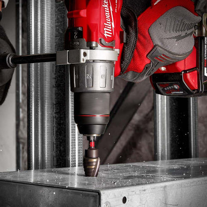 MILWAUKEE 4-20mm 9-Step 1 4-Hex HSS-TiAlN Spiral Flute Step Drill Bit - SHOCKWAVE 48899263