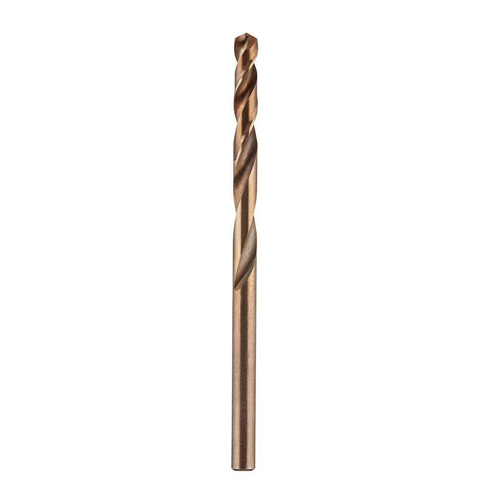 MILWAUKEE 4.5 x 80mm HSS-Cobalt Metal Jobber Drill Bit - RED HELIX 48892510
