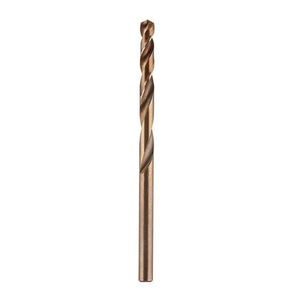 MILWAUKEE 4.5 x 80mm HSS-Cobalt Metal Jobber Drill Bit - RED HELIX 48892510