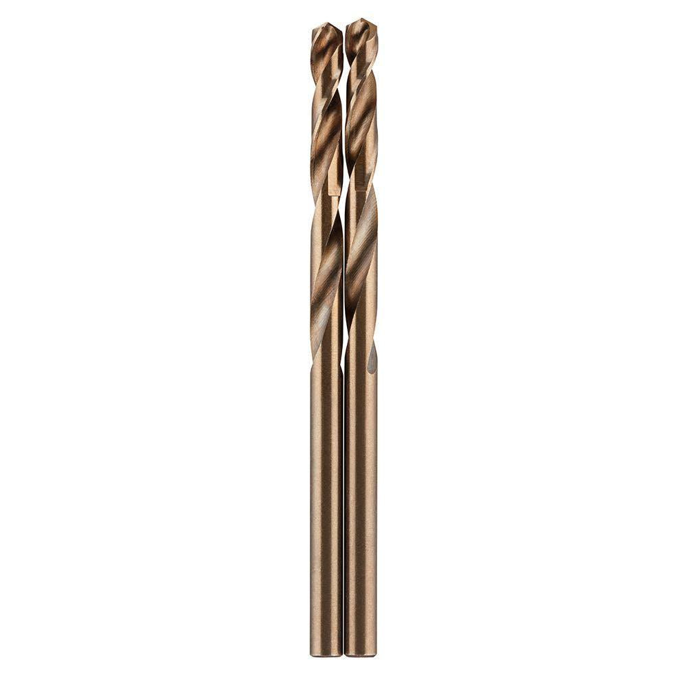 MILWAUKEE 4 x 75mm HSS-Cobalt Metal Jobber Drill Bit - RED HELIX 48892508