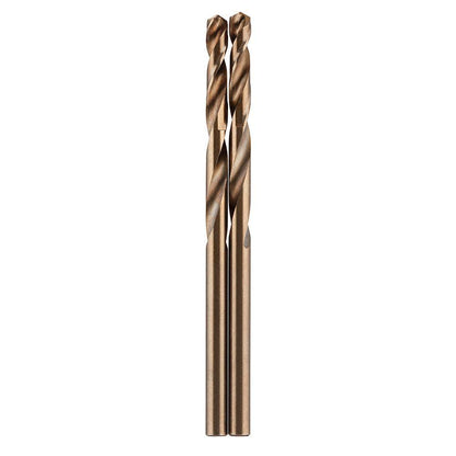 MILWAUKEE 4 x 75mm HSS-Cobalt Metal Jobber Drill Bit - RED HELIX 48892508