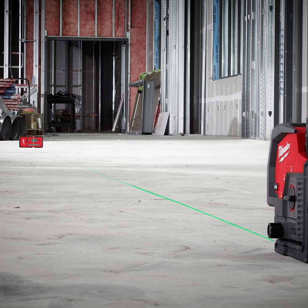 MILWAUKEE 50m Laser Detector w. Clamp 48351211
