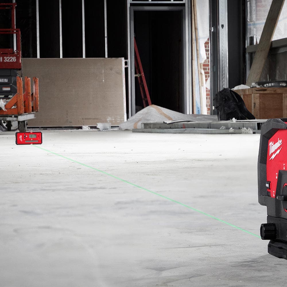MILWAUKEE 50m Laser Detector w. Clamp 48351211