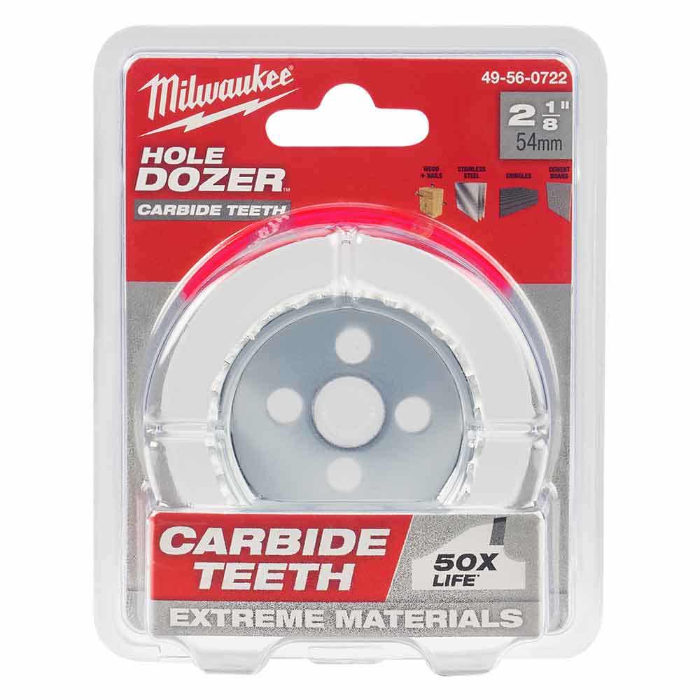 MILWAUKEE 54mm (2 1/8") HOLE DOZER with Carbide Teeth 49560722