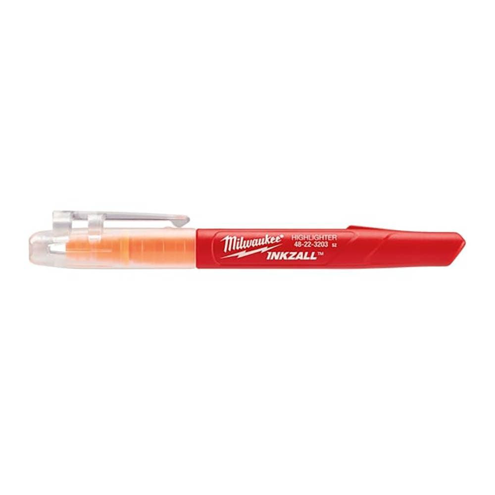 MILWAUKEE 5Pk Inkzall Color Jobsite Highlighter 48223206