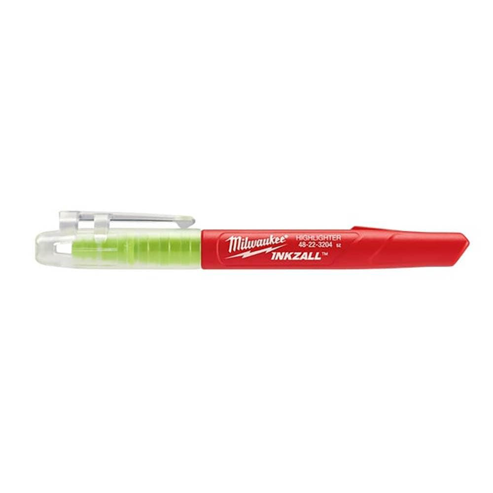 MILWAUKEE 5Pk Inkzall Color Jobsite Highlighter 48223206