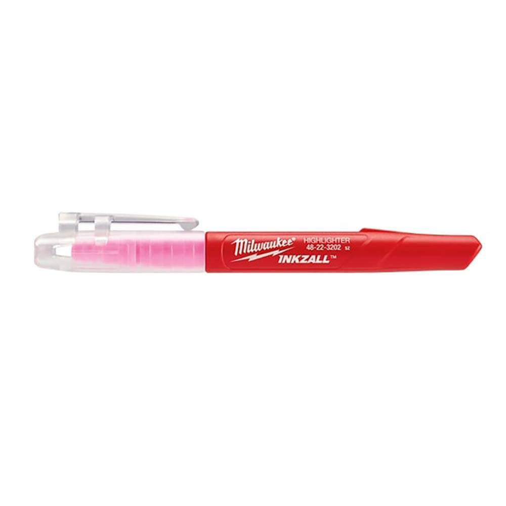 MILWAUKEE 5Pk Inkzall Color Jobsite Highlighter 48223206
