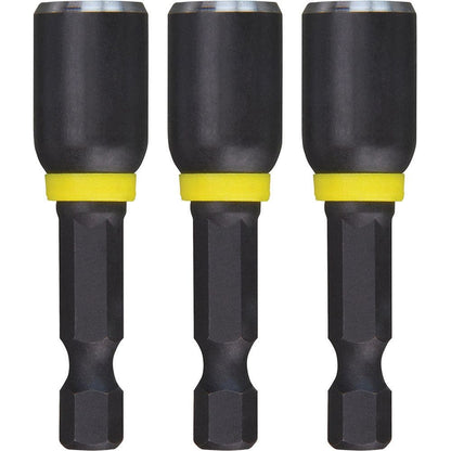 MILWAUKEE 5 16inch x 50mm Magnetic Power Nutsetter - SHOCKWAVE - 3 Piece 49664523