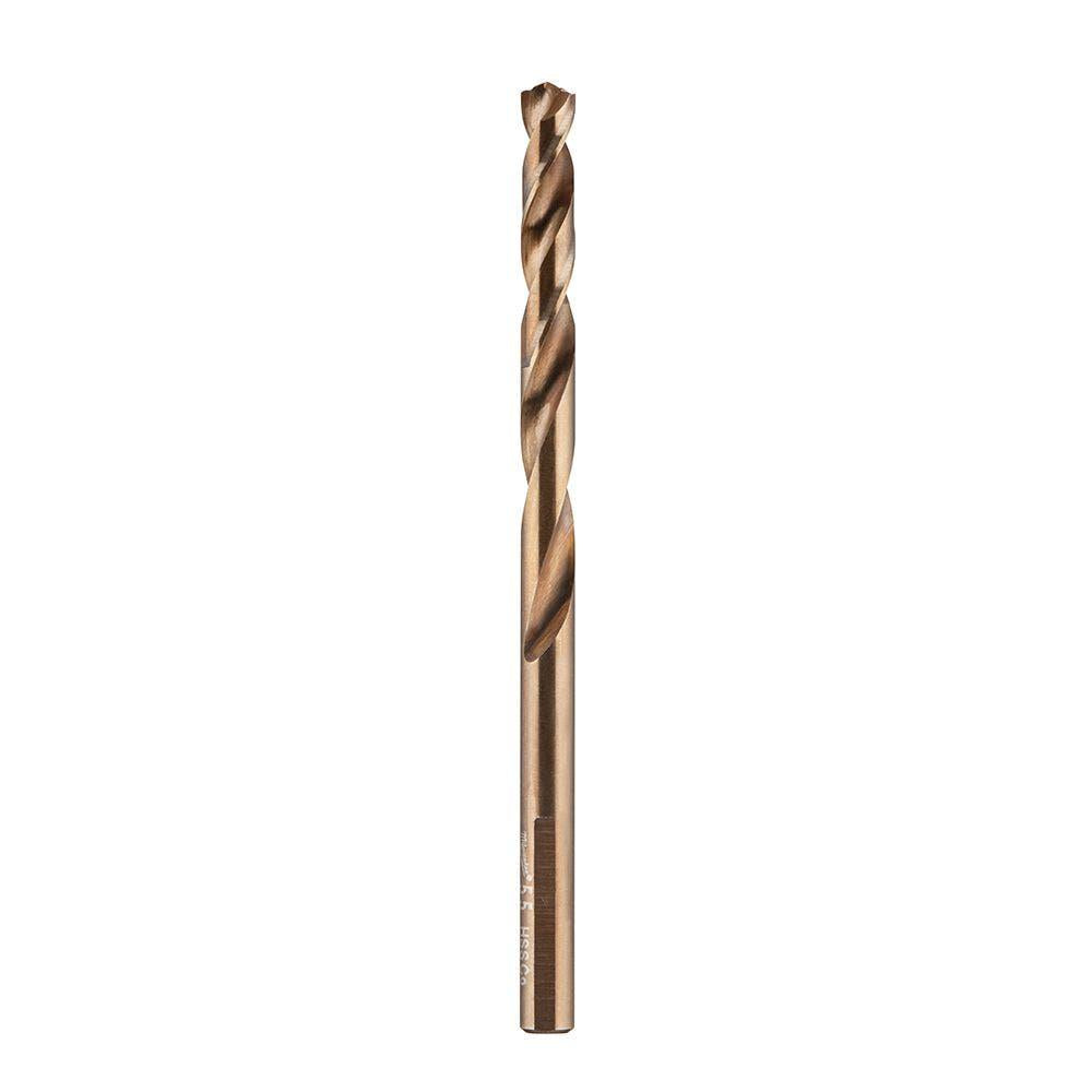 MILWAUKEE 5.5 x 93mm HSS-Cobalt Metal Jobber Drill Bit - RED HELIX 48892513
