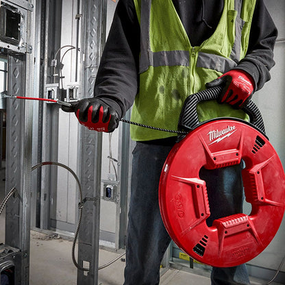 MILWAUKEE 60m/200ft Polyester Fish Tape Metal Leader 48224197