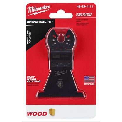 MILWAUKEE 63.5mm OPEN-LOK High Carbon Steel Wood Blade 49251111