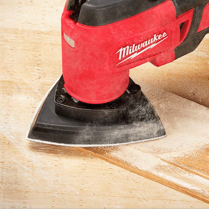 MILWAUKEE 6 piece OPEN-LOK 80 Grit Sand Paper 49252080