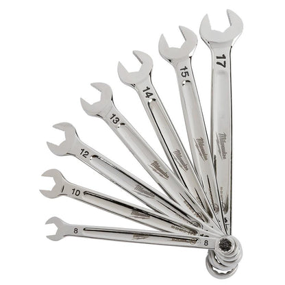 MILWAUKEE 7 Piece Metric Combination Spanner Set 48229507