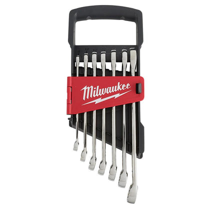 MILWAUKEE 7 Piece Metric Combination Spanner Set 48229507