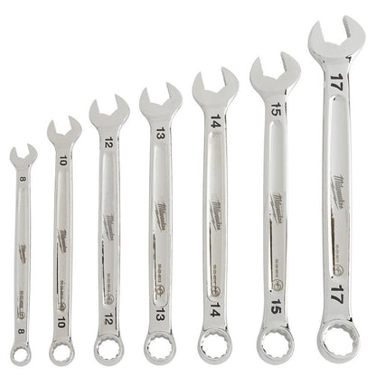 MILWAUKEE 7 Piece Metric Combination Spanner Set 48229507