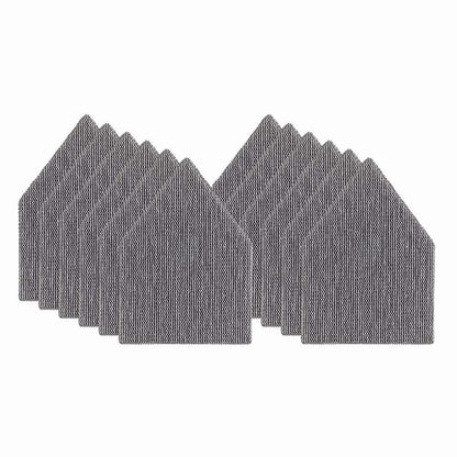 MILWAUKEE 80 Grit H&L Net Pentagon Sandpaper - 12 Pack 48805080