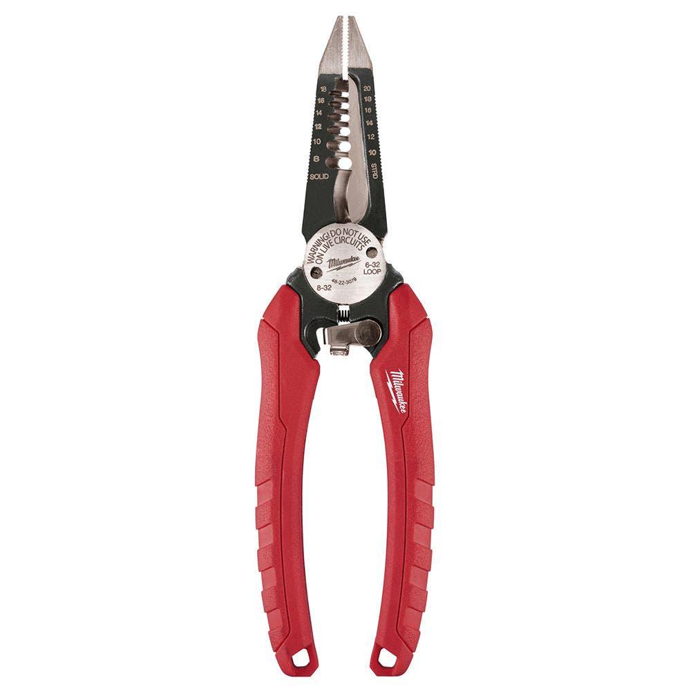 MILWAUKEE 8 18Awg Solid/ 10 20Awg Strand Stripper Wire Plier 48223079