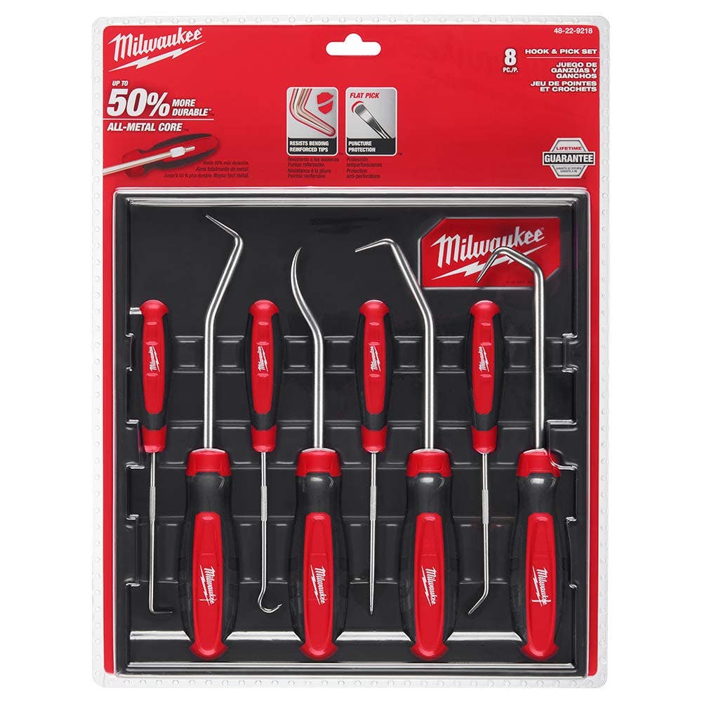 MILWAUKEE 8 Piece Hook and Pick Set 48229218