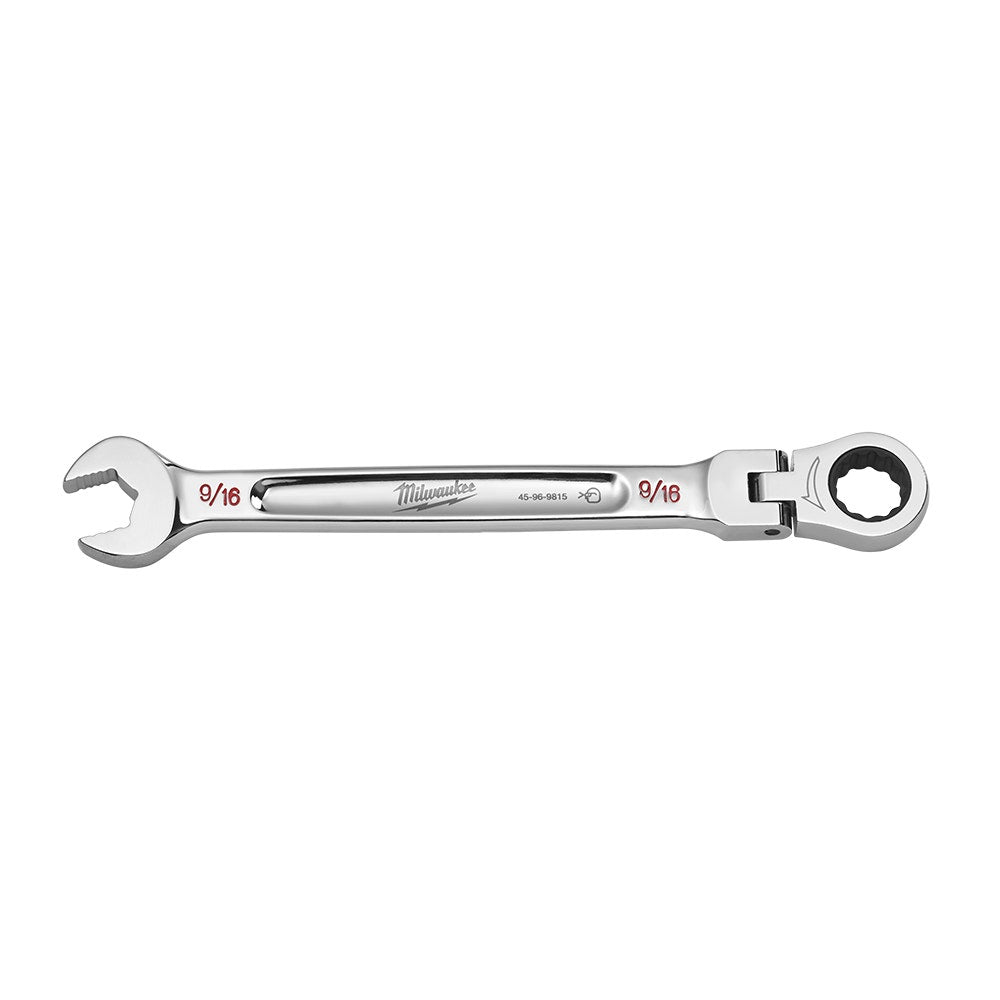 MILWAUKEE 9 16 AF R OE Flex Head Ratcheting Spanner 45969815