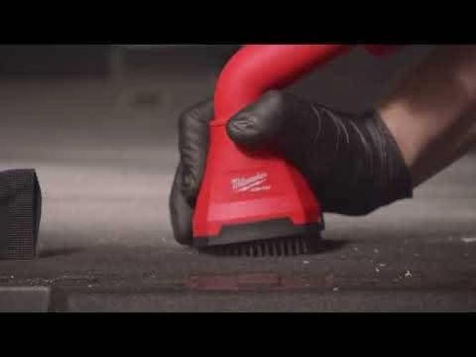 MILWAUKEE AIR-TIP Swivelling Palm Brush 49902020