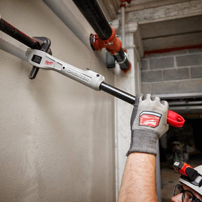MILWAUKEE Cheater Offset Aluminium Pipe Wrench 48227322
