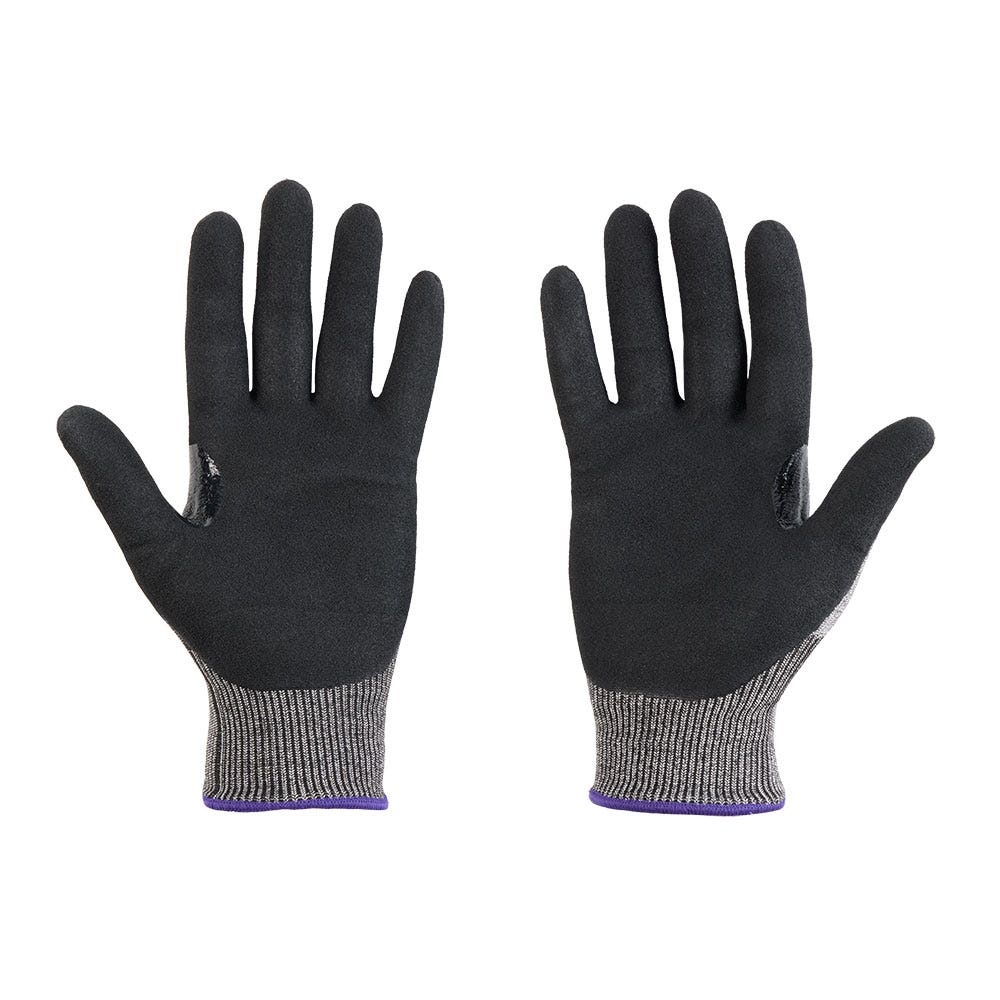 MILWAUKEE Cut F(7) High Dexterity Nitrile Dipped Gloves 48737010