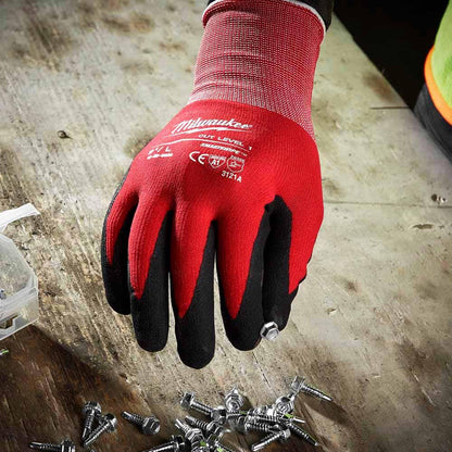 MILWAUKEE Cut Level 1 Gloves - XXL 48228904