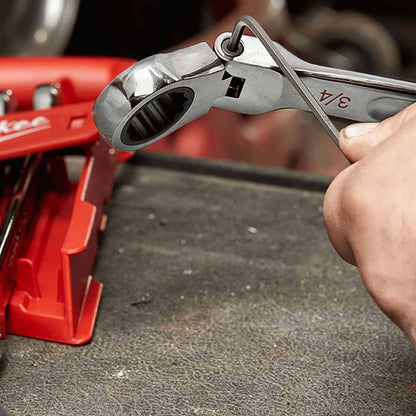 MILWAUKEE Flex Head Combination Wrenches 7 Pieces 48229429
