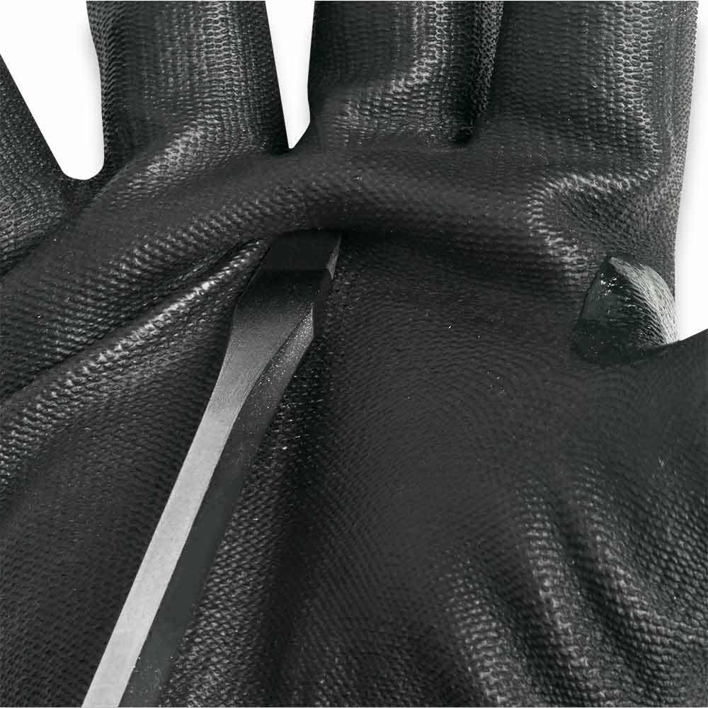 MILWAUKEE High Visibility Cut 5(E) Polyurethane Dipped Gloves 48738950
