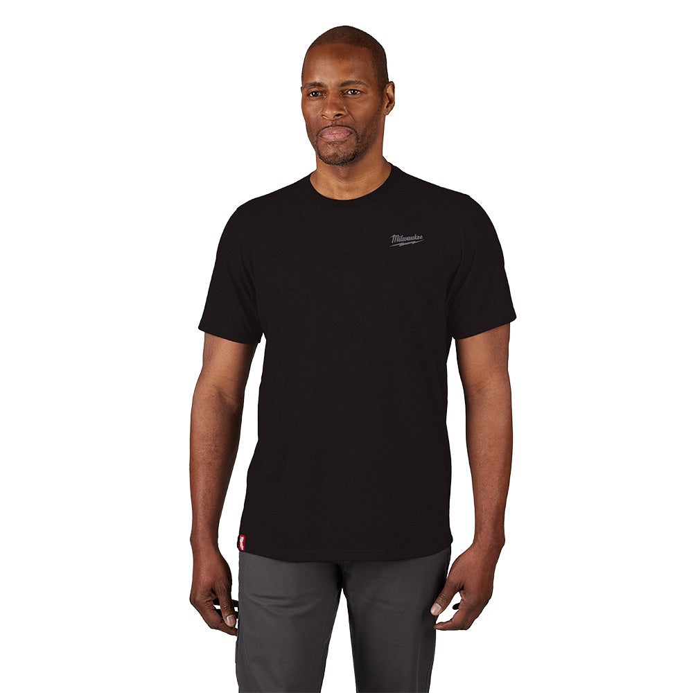 MILWAUKEE Hybrid Work Tee Short Sleeve Black 603B