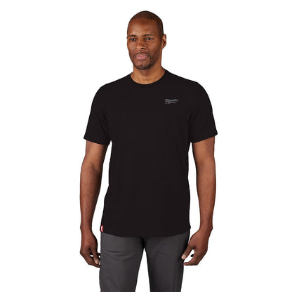 MILWAUKEE Hybrid Work Tee Short Sleeve Black 603B