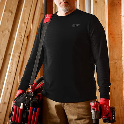 MILWAUKEE Hybrid Work Tee Long Sleeve Black 604B
