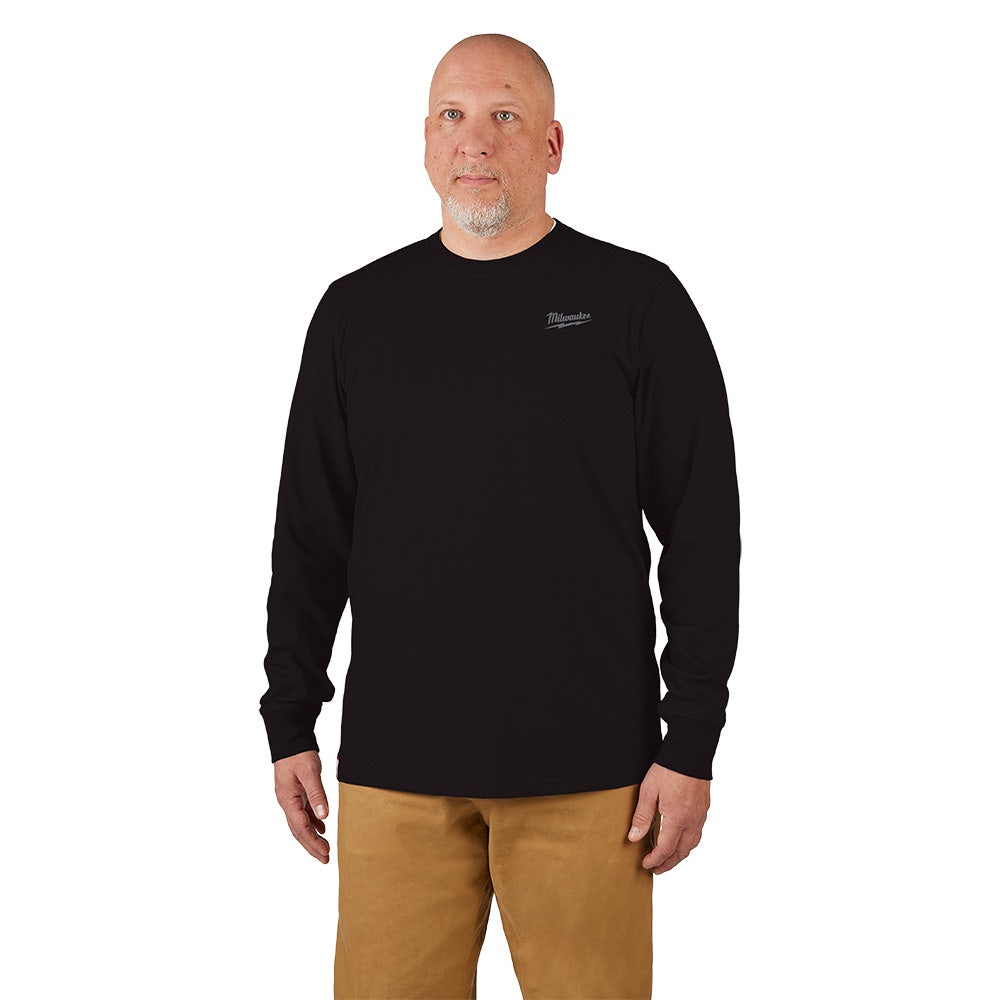 MILWAUKEE Hybrid Work Tee Long Sleeve Black 604B