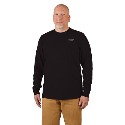 MILWAUKEE Hybrid Work Tee Long Sleeve Black 604B