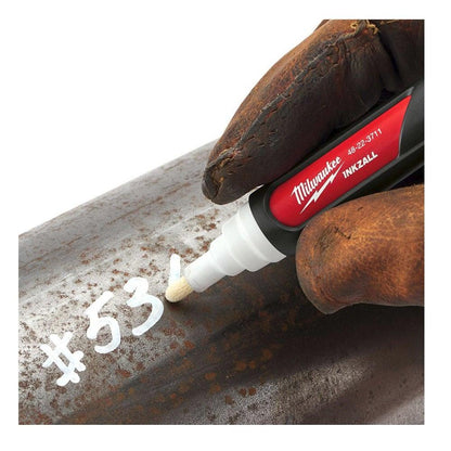 MILWAUKEE Inkzall White Liquid Paint Marker 48223712