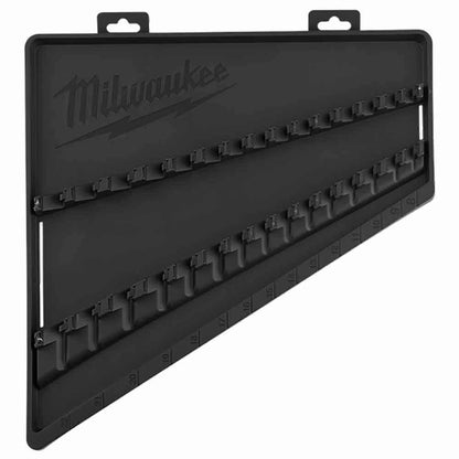 MILWAUKEE Metric Flex Head Ratcheting Combination Wrench 15 Piece 48229513