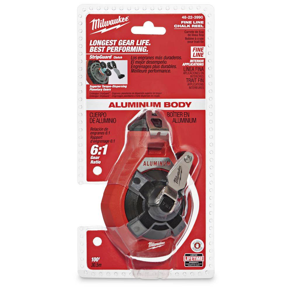 MILWAUKEE Mil Fine Line Chalk Reel 48223990