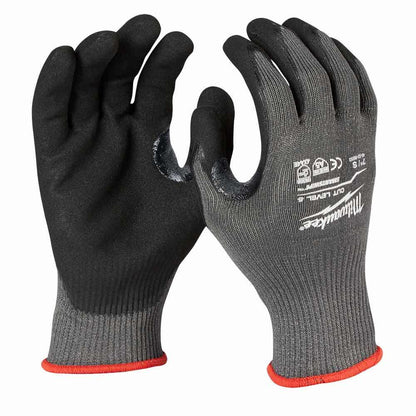 MILWAUKEE Nitrile Dipped Gloves Cut 5(E) - 12 Pack 48228950A