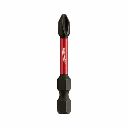 MILWAUKEE PH2 x 50mm Phillips Power Screwdriver Bit - SHOCKWAVE - 15 Piece 48325004