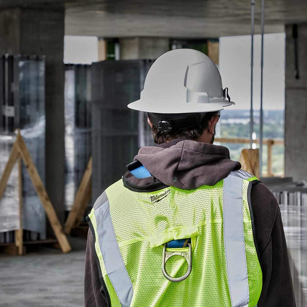MILWAUKEE Premium High Visibility Yellow Safety Vest 48735041