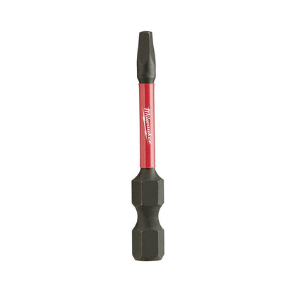 MILWAUKEE R1 x 50mm Robertson Square Power Screwdriver Bit - SHOCKWAVE 48324471