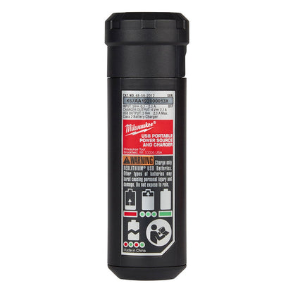 MILWAUKEE REDLITHIUM USB Rechargeable Portable Power Source and Charger Kit L4PPS301