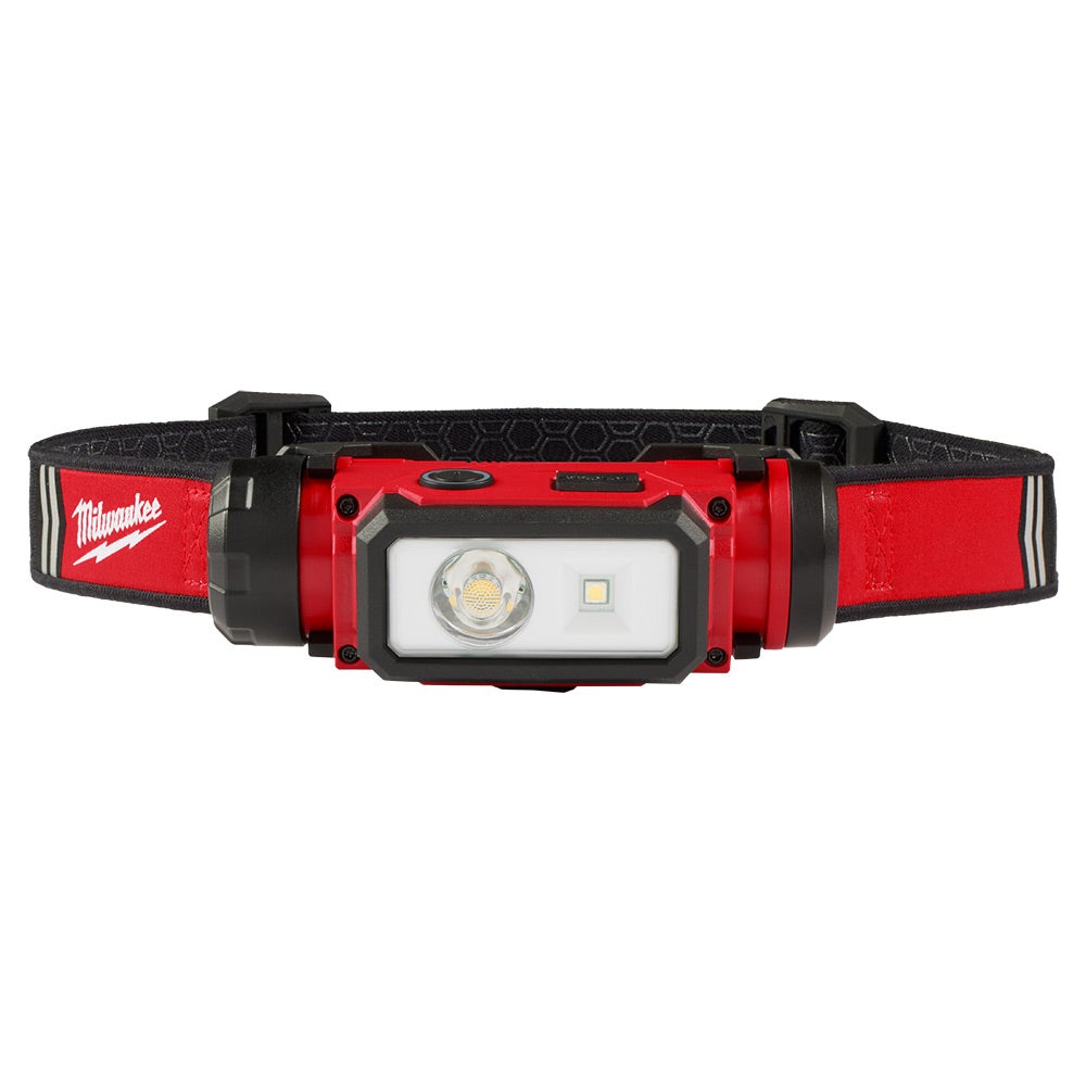 MILWAUKEE REDLITHIUM USB Rechargeable Hard Hat Headlamp Kit L4HL2301